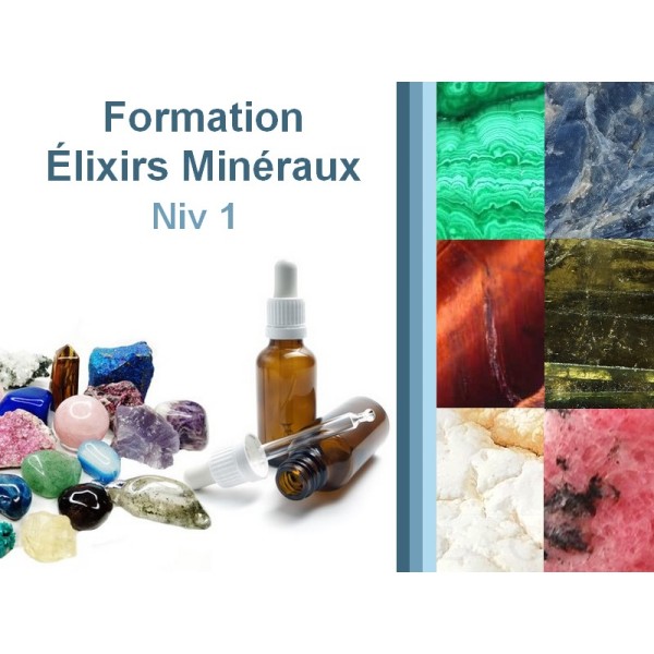 Formation Élixirs Minéraux niveau 1 Lyon