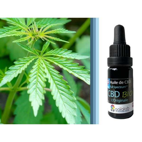 Huile CBD L'Originale, Full Spectrum et Bio