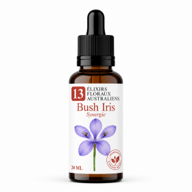 Flacon de Bush Iris Synergie - Élixirs de Fleurs