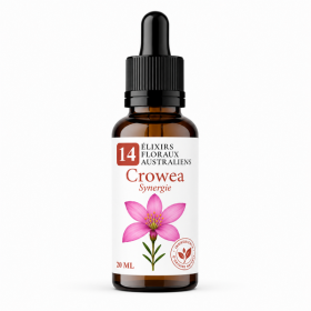 Flacon de Crowea Synergie - Élixirs de Fleurs