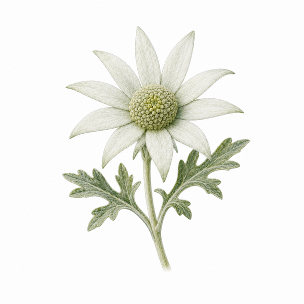 Fleur de Flannel Flower Synergie - Élixirs de Fleurs