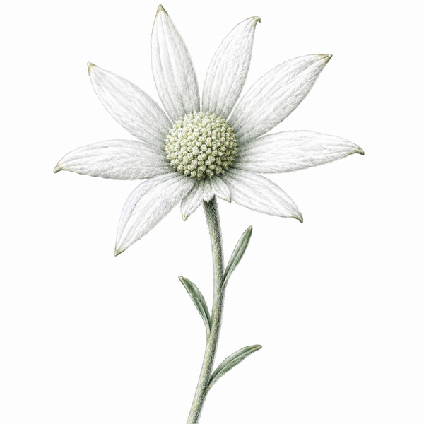 Fleur de Little Flannel Flower Synergie - Élixirs de Fleurs