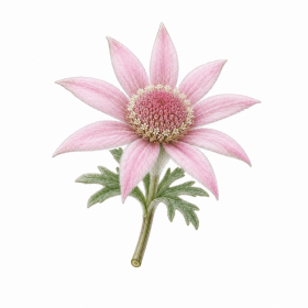 Fleur de Pink Flannel Flower Synergie - Élixirs de Fleurs