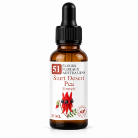 Flacon de Sturt Desert Pea Synergie - Élixirs de Fleurs