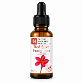 Flacon de Red Suva Frangipani Synergie - Élixirs de Fleurs