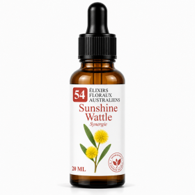 Flacon de Sunshine Wattle Synergie - Élixirs de Fleurs