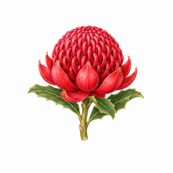 Fleur de Waratah Synergie - Élixirs de Fleurs