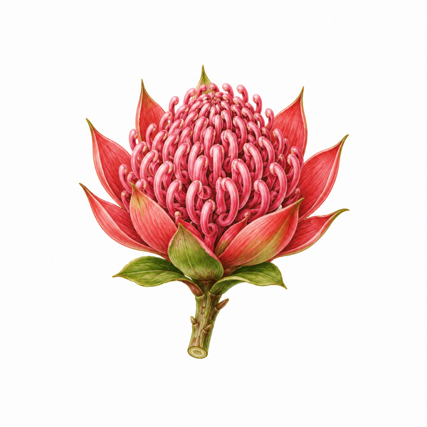 Fleur de Monga Waratah Synergie - Élixirs de Fleurs