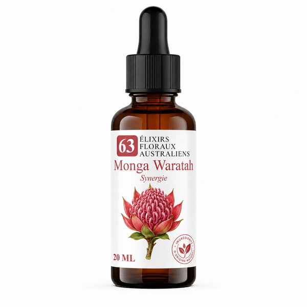 Flacon de Monga Waratah Synergie - Élixirs de Fleurs