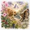 Présentation de l'élixir floral "Conflit" pour chien et chat - Élixirs de Fleurs
