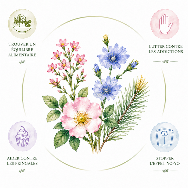 Présentation de l'élixir floral "Minceur" - Élixirs de Fleurs